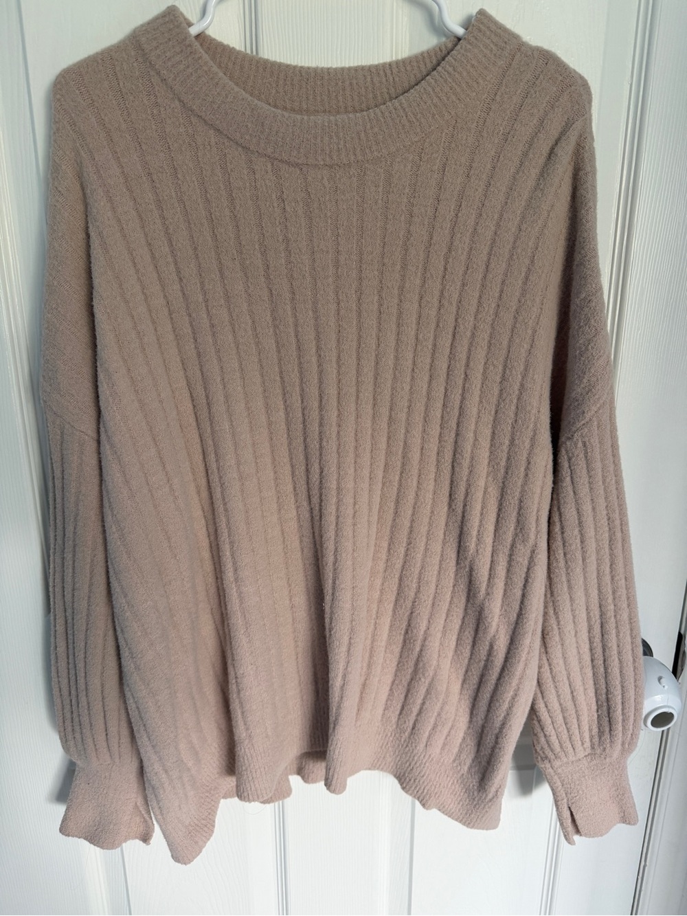 Aerie Oversized Ribbed Knit Sweater
